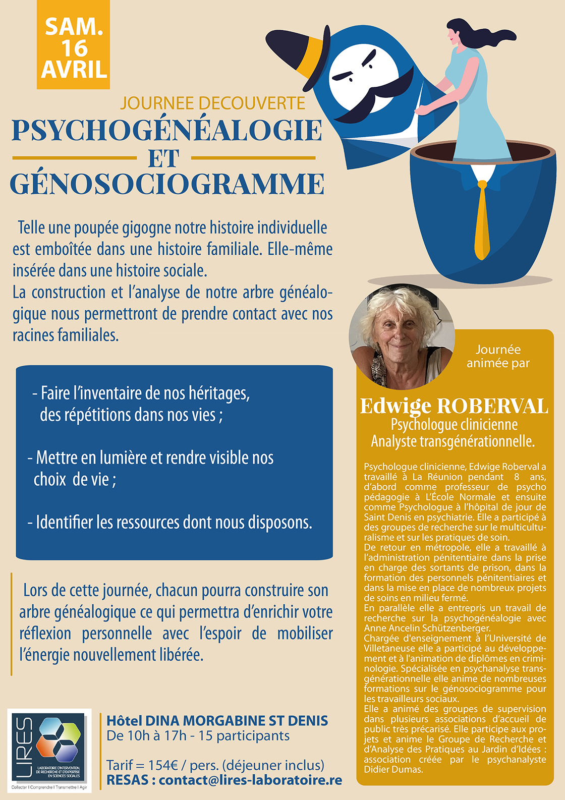 [ Event ] Psychogénéalogie et Génosociogramme